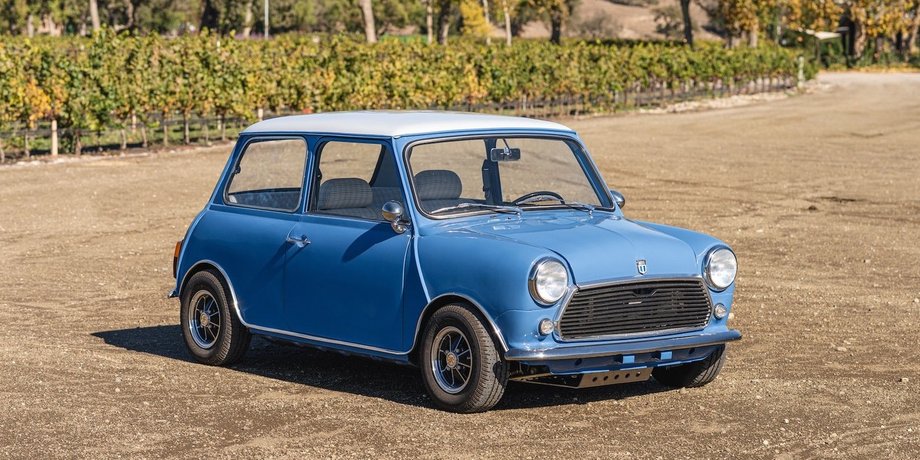 Austin Mini 1971, Mini 1971, електромобіль Mini, електрокар Mini, тюнінг Mini