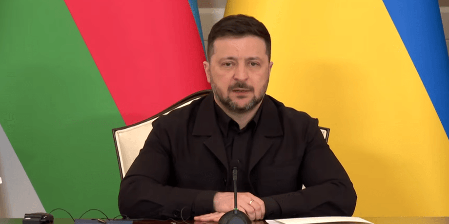 Владимир Зеленский в Азербайджане
