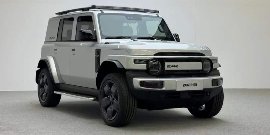 Chery iCar V23, Chery iCar, китайский кроссовер, китайский электромобиль, китайский электромобиль