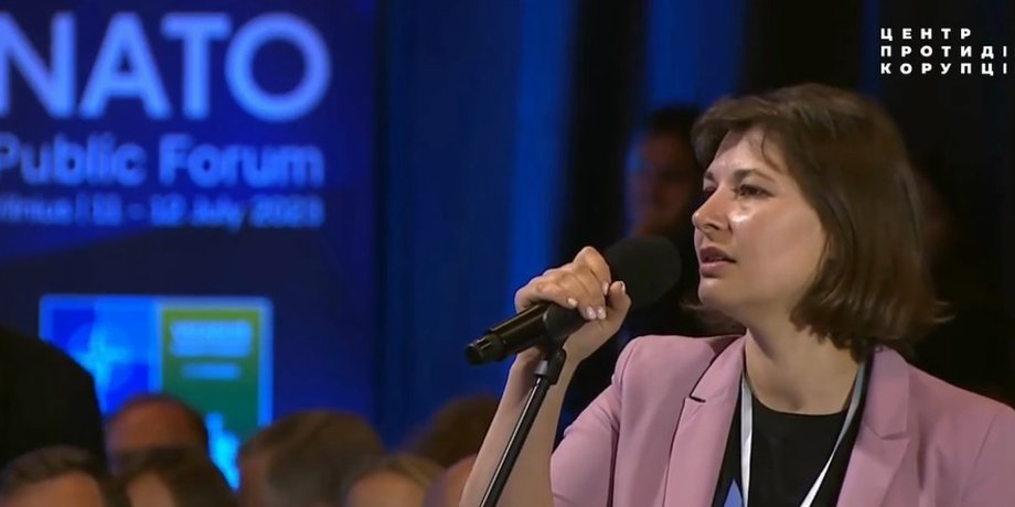 Каленюк, Дар'я Каленюк, саміт НАТО, Вільнюс, саміт у Вільнюсі
