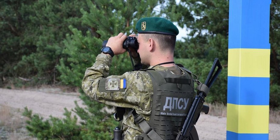пограничник, мужчина, граница, военный