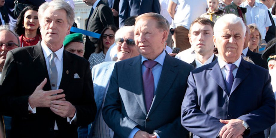 Ющенко, Кучма, Кравчук, день незалежності