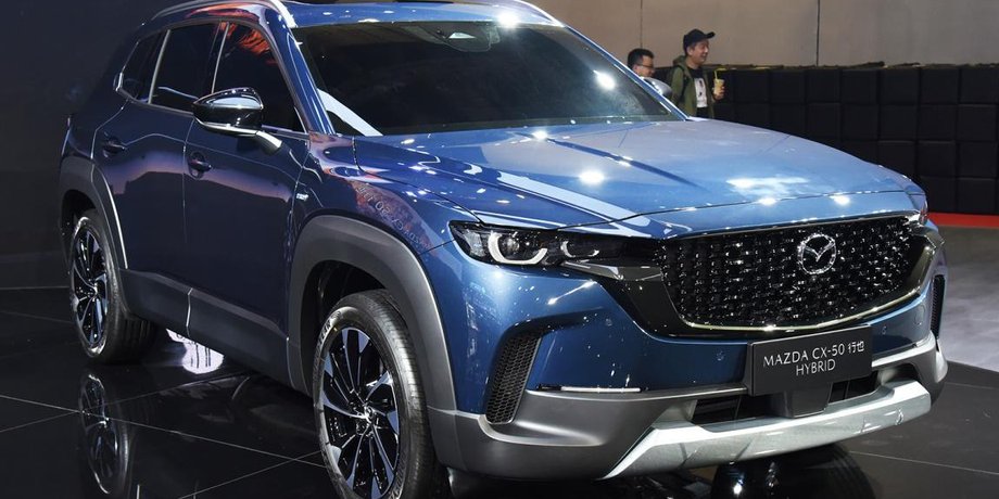 Кроссовер Mazda CX-50, Mazda CX-50, новая Mazda CX-50, кроссовер Mazda, гибрид Mazda