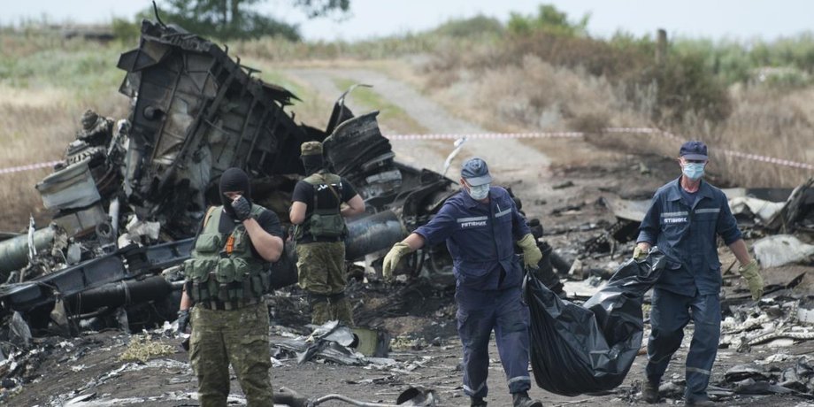 Место крушения МН-17 / Фото: vnews.agency