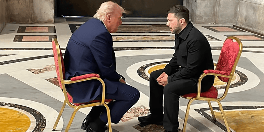 Дональд Трамп и Владимир Зеленский