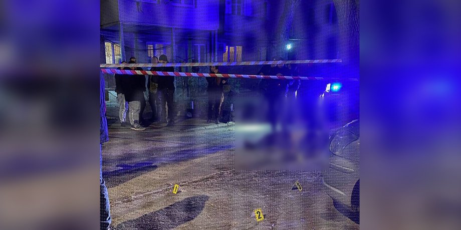 Место убийства в Одессе