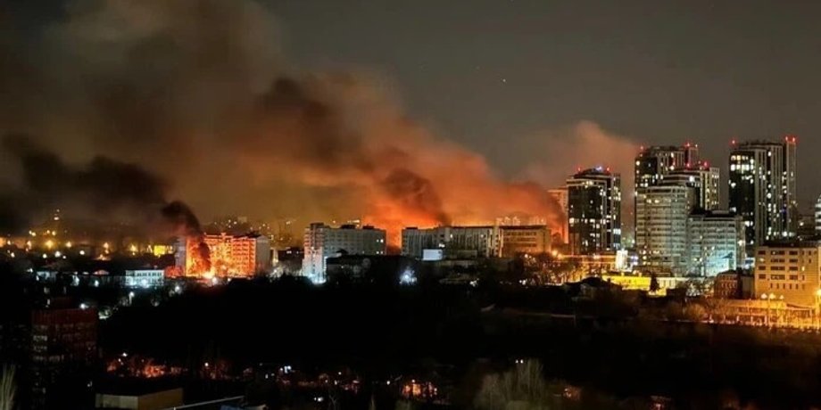 ЗС РФ б'ють по Дніпру "Шахедами"