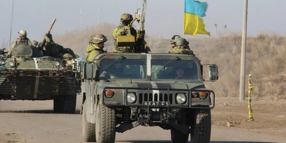 Бронемашина Humvee ВСУ