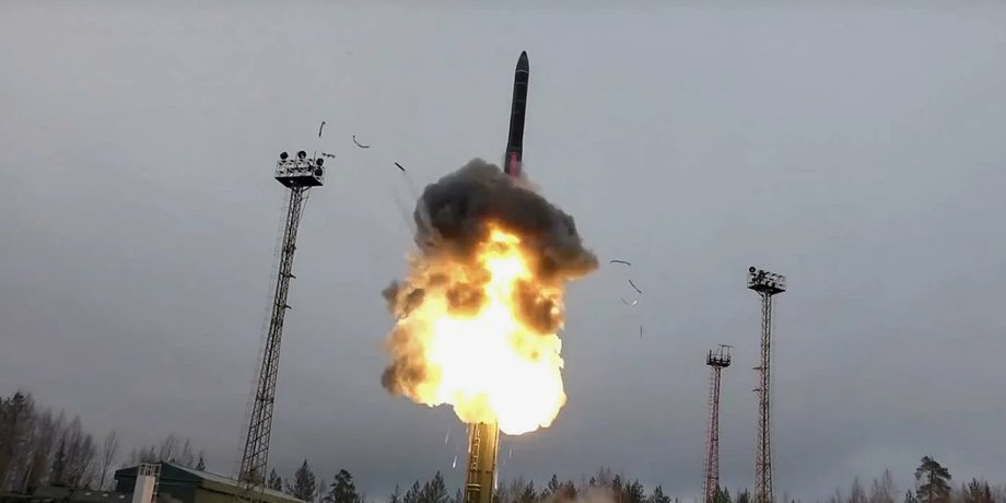 запуск российской ракеты