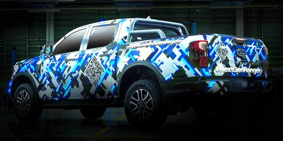 Ford Ranger 2022, новый Ford Ranger, пикап Ford Ranger, Форд Рейнджер 2022