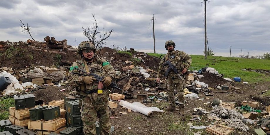 ВСУ, военные, боеприпасы, позиции, Бахмут, война в Украине