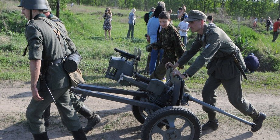 Военно-исторический фестиваль в Пирогово / Фото: УНИАН