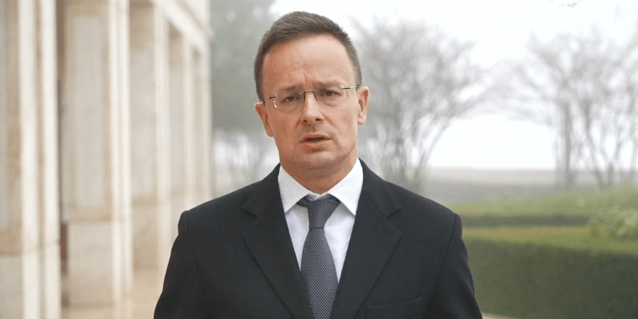 Глава МИДа Венгрии Петер Сийярто