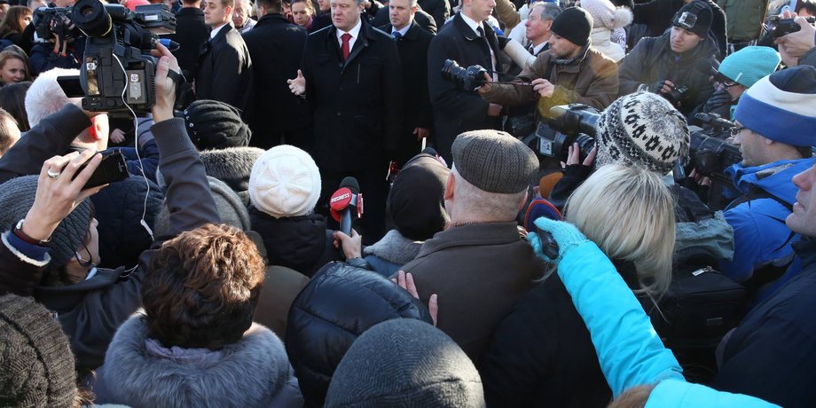 Петр Порошенко / Фото пресс-службы президента