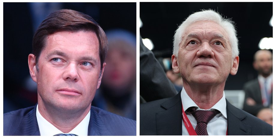 Олексій Мордашов та Геннадій Тимченко