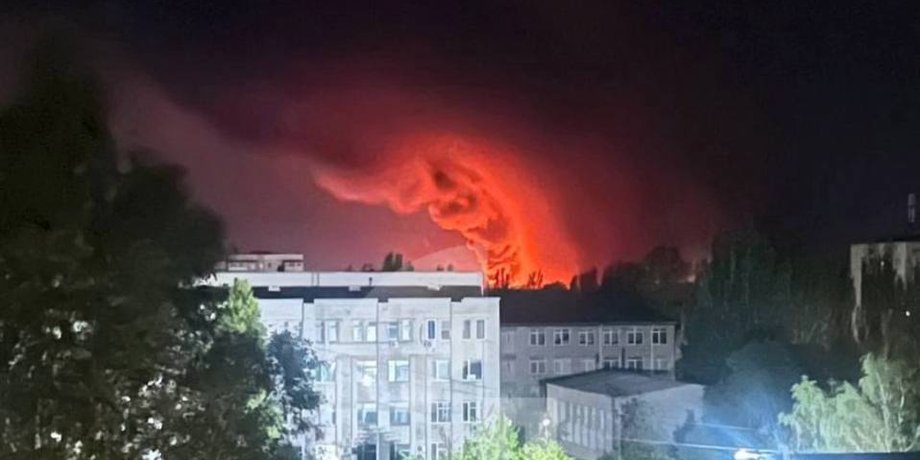 Удар по окупованому Луганську