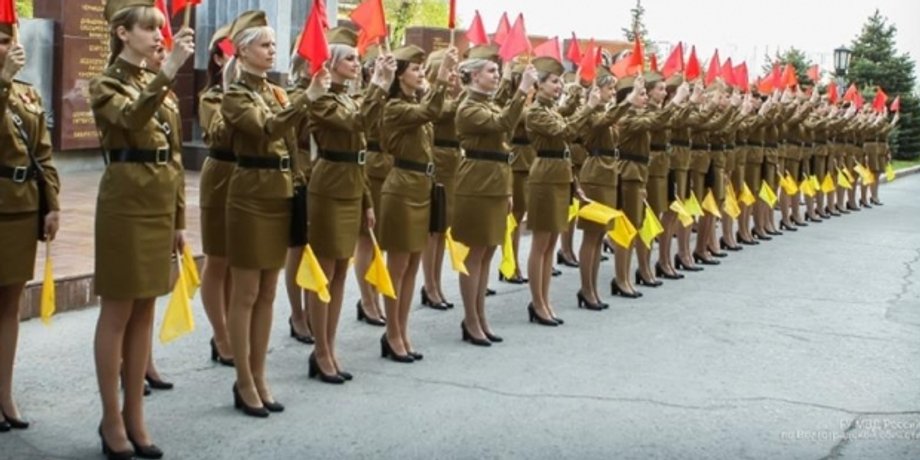 девушки в форме, военные, женщины