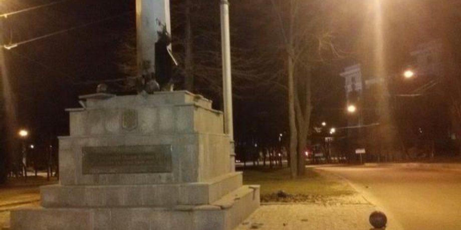 Место взрыва / Фото: Twitter@itsector