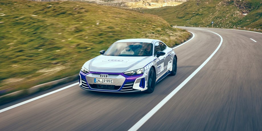 Audi, Audi RS e-tron GT, Audi RS e-tron GT Ice Race Edition, Авто, Автомобілі, Електрокар, Електромобілі, Фото