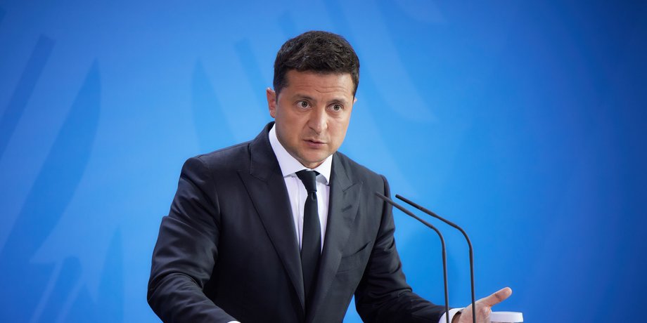 Владимир Зеленский, агрессия вторжение санкции газопровод Северный поток-2