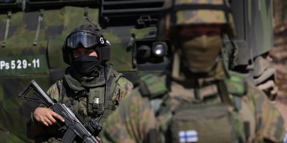 Финские военные, Финляндия, НАТО, граница с РФ