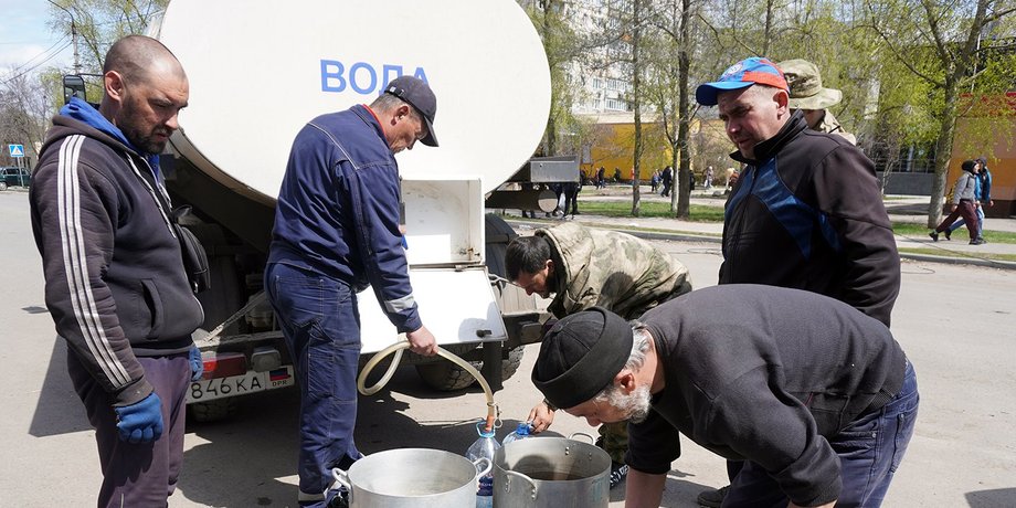 Мариуполь питьевая вода подвоз исследование образцы фекалии дизентерия