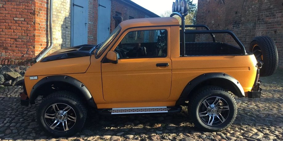 Пикап Нива, новая Нива, тюнинг Нивы, Lada Zubr Concept Pick-Up, Lada Niva Legend