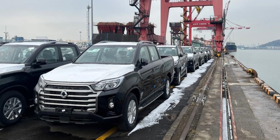 новый ссангйонг муссо, SsangYong Musso, новый SsangYong Musso, пикап SsangYong