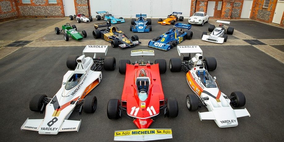 гоночні авто, Джоді Шектер, Формула 1, болід Формули 1, Ferrari 312, Tyrrell P34