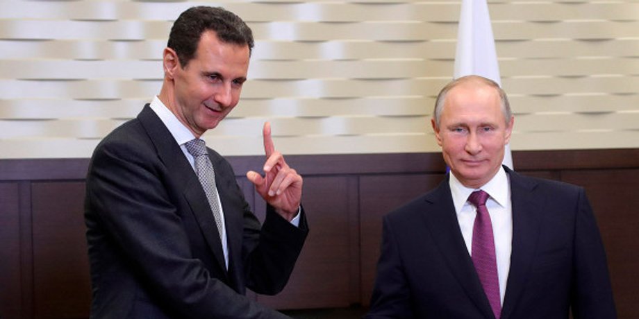 башар асад, путин, владимир путин, асад и путин