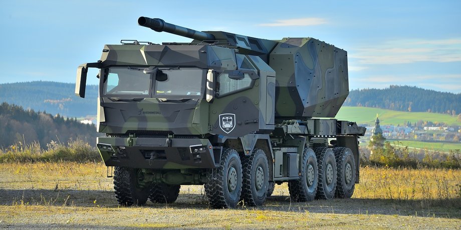 Платформа HX3 CTT семейства тактических грузовиков Rheinmetall HX