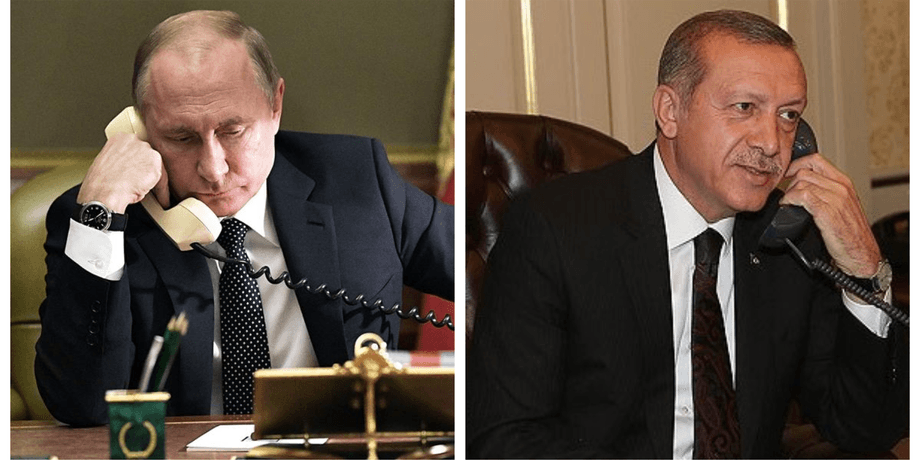 Эрдоган, Путин, телефонный разговор, Израиль, Палестина, обострение, эрдоган и путин