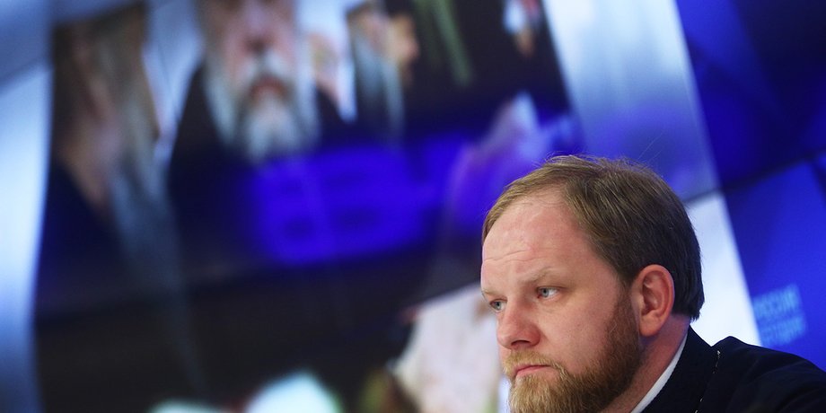 Руководитель пресс-службы патриарха Московского и всея Руси священник Александр Волков / Фото: ТАСС