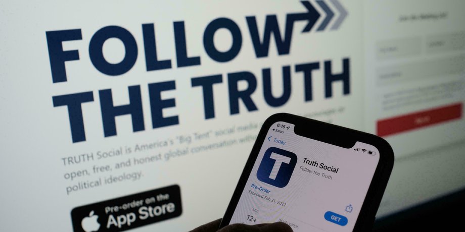TRUTH Social, Трамп, соцмережа