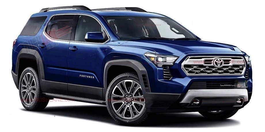 Toyota Fortuner 2024, Toyota Fortuner, новый Toyota Fortuner, внедорожник Toyota