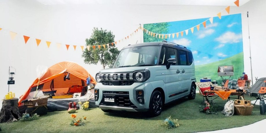 Suzuki Spacia Gear, Suzuki Spacia, минивэн Suzuki, кроссовер Suzuki