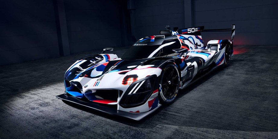 BMW M Hybrid V8, новый BMW M Hybrid V8, гоночный BMW, спортпрототип BMW, спорткар BMW