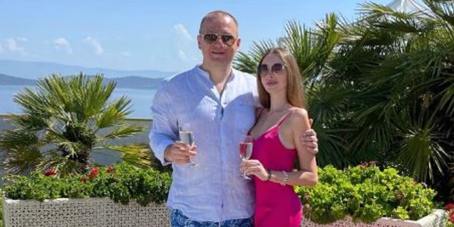 богдан торохтий и Алина Левченко  на отдыхе