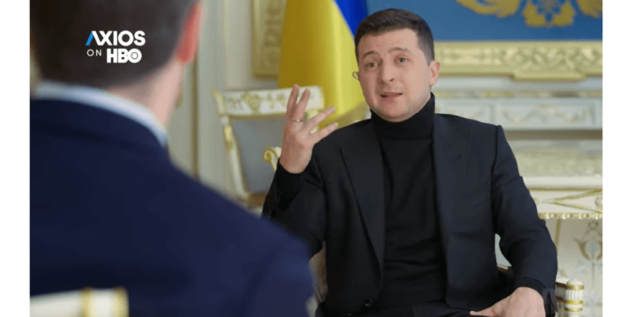 владимир зеленский, интервью, HBO, Anxios
