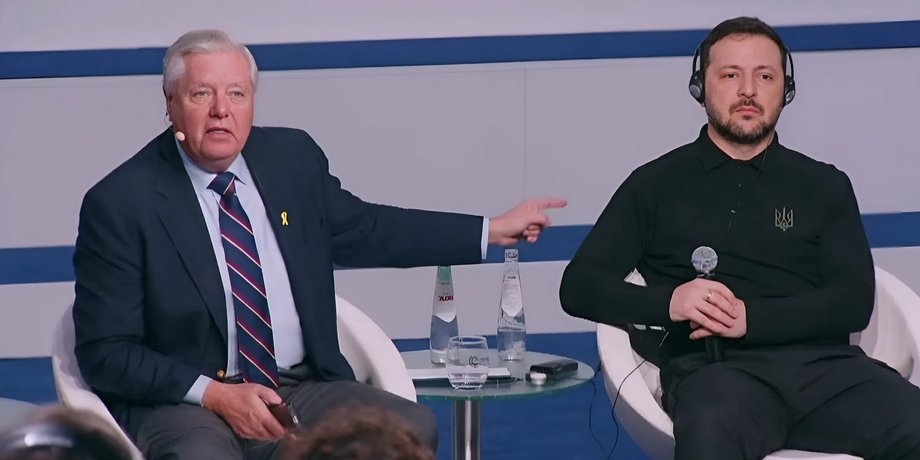 Сенатор-республіканець Ліндсі Грем, Ліндсі Грем про завершення війни, Ліндсі Грем про корисні копалини, Ліндсі Грем про НАТО Ліндсі Грем Мюнхен 2025