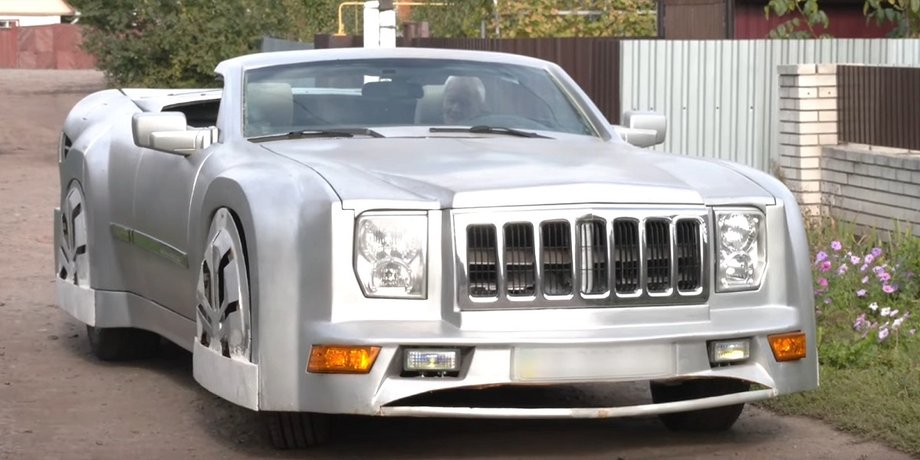 Самодельный кабриолет, самодельный автомобиль, самодельный авто