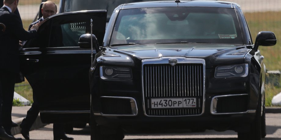 Володимир Путін, Aurus