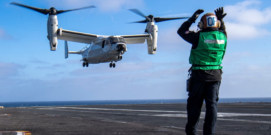 авария CMV-22B Osprey