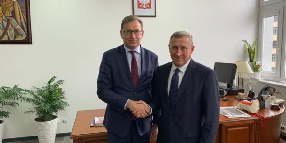 Ярослав Шарек и Андрей Дещица / Фото: Укринформ