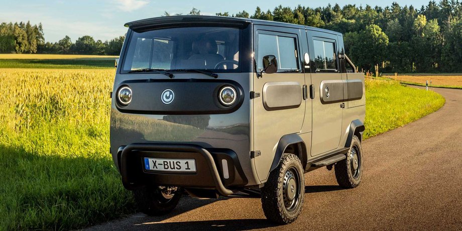 модульный электромобиль XBUS