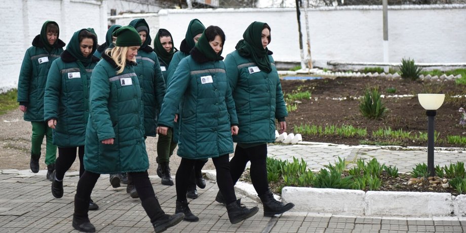женская колония, женщины