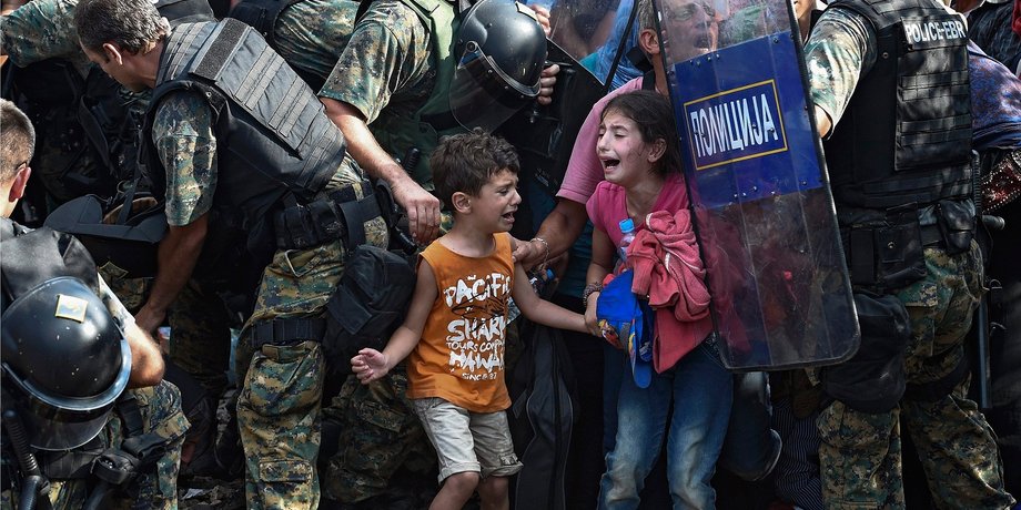 Беженцы в Греции / Фото: sbs.com.au