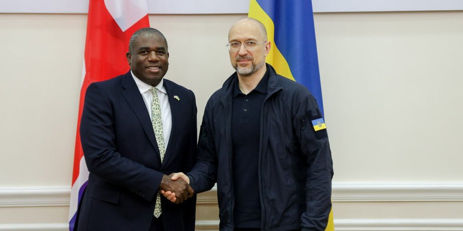 Девід Ламмі, Київ, Велика Британія, Денис Шмигаль, рукостискання