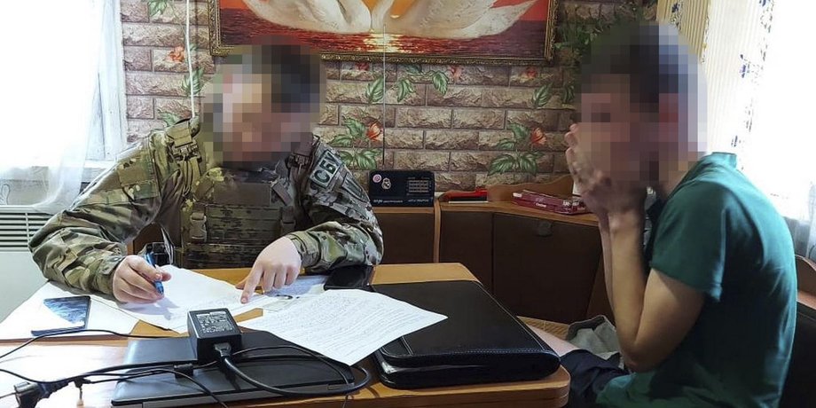 сбу, інформатор, рф, окупант, зрадник, листування з фсб, обстріл, навідник, окупація, співпраця з фсб, харківщина, вовчанськ