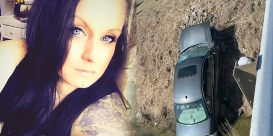 Авария, 6 дней в машине, женщина попала в ловушку, пропавшая женщина, была найдена живой, отключенный телефон, женщина попала в аварию